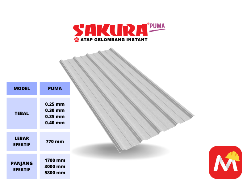 SAKURA PUMA 30 SILVER 3.0